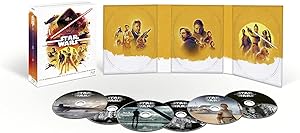 Star Wars Episodios 7-9 (Blu-ray + Blu-ray Extras) (6 discos) (Ediciones remasterizadas): El Despertar de la Fuerza, Los Ultimos Jedi, El Ascenso de Skywalker