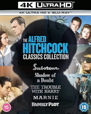 ALFRED HITCHCOCK: CLASSICS COLLECTION VOL.2 [4K Ultra-HD] [] [Blu-ray] [Region Free]