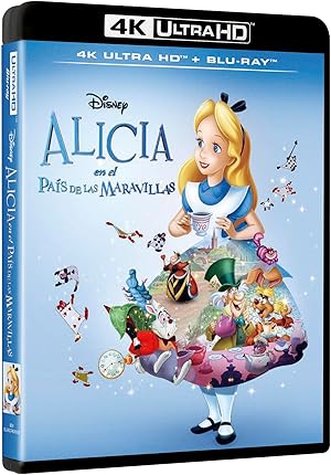 Alicia en el Pais de las Maravillas (Alice in Wonderland) (4K UHD + Blu-ray)