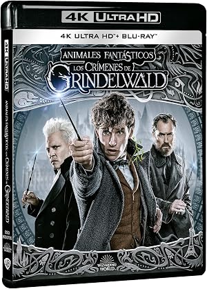 Animales fant&aacute;sticos 2: Los crimenes de Grindelwald (4K UHD + Blu-ray) [Blu-ray]