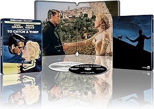 Atrapa a un Ladron (To Catch a Thief) (1955) (Alfred Hitchcock) (Steelbook) (4K UHD + Blu-ray)