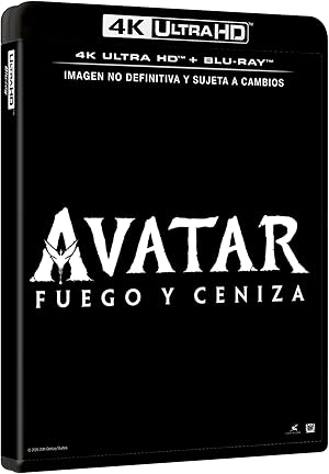 Avatar: Fuego y Ceniza (Avatar: Fire and Ash) (4K UHD + Blu-ray + Blu-ray Extras)