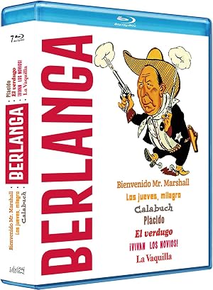 Berlanga 1921-2021 (Blu-ray) Pack 7 peliculas: Bienvenido Mr Marshall / Los jueves, milagro / Calabuch / Placido / El verdugo / Vivan los novios / La vaquilla