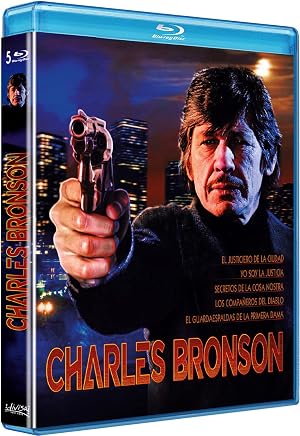 Charles Bronson (Blu-ray) Pack 5 peliculas: El Justiciero de la Ciudad / Yo Soy la Justicia / Los Secretos de la Cosa Nostra / Los Compa&ntilde;eros del Diablo / El Guardaespaldas de la Primera Dama