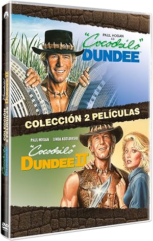 Cocodrilo Dundee (Crocodile Dundee) (DVD) Pack 2 Peliculas: Cocodrilo Dundee (1986) (Peter Faiman) + Cocodrilo Dundee II (1988) (John Cornell)
