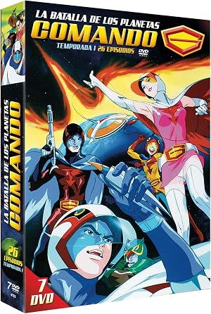 Comando G - La Batalla de los Planetas Serie Completa 7 DVDs 1978 Battle of the Planets (G-Force)