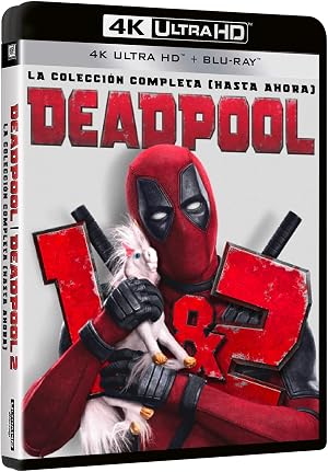 Deadpool 1+2 (4K UHD + Blu-ray) Pack 2 peliculas