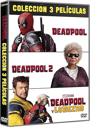Deadpool 1+2+3 (DVD) Pack 3 Peliculas