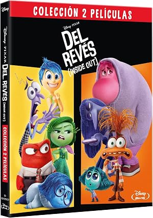 Del Reves 1+2 (Inside Out) (Blu-ray) Pack 2 peliculas [Blu-ray]