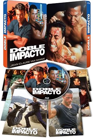 Doble Impacto (Edici&oacute;n Limitada Met&aacute;lica, 8 postales) (1991) Double Impact