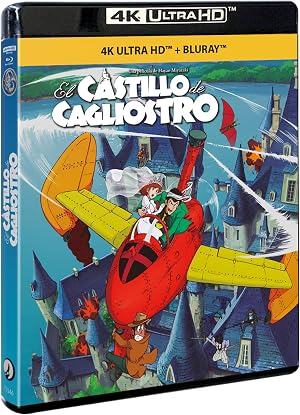 El Castillo de Cagliostro Bluray y 4K [Blu-ray]
