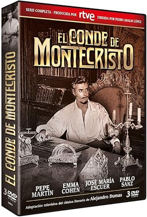 El Conde de Montecristo (Serie de TVE 1969) 3 DVDs