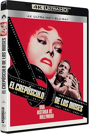 El Crepusculo de los Dioses (Sunset Boulevard) (1950) (Billy Wilder) (4K UHD + Blu-ray)