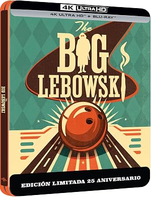 El gran Lebowski (4K UHD + Blu-ray) (Ed. especial met&aacute;lica) [Blu-ray]
