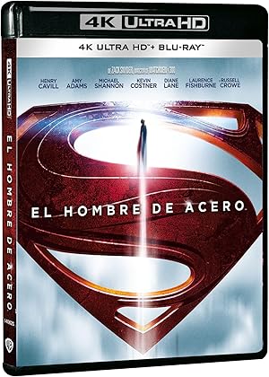 El hombre de acero (4K UHD + Blu-ray) [Blu-ray]