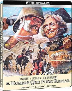 El hombre que pudo reinar (4K UHD) Edici&oacute;n Met&aacute;lica