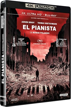 El Pianista (The Pianist) (Roman Polanski) (4K UHD + Blu-ray) [Blu-ray]