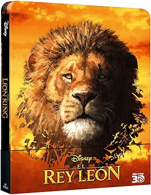 El Rey Le&oacute;n - Steelbook (3D + 2D) [Blu-ray]