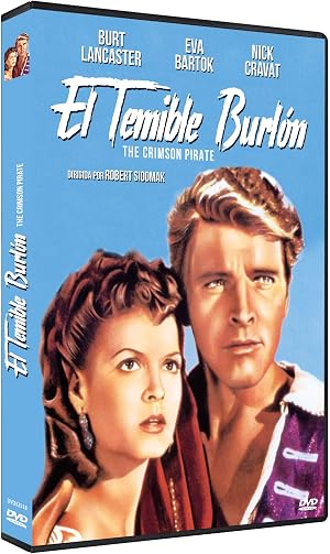El Temible Burl&oacute;n DVD 1952 The Crimson Pirate