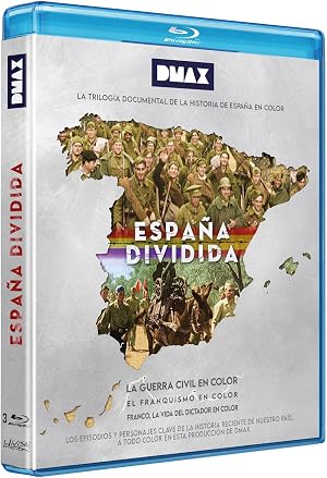 Espa&ntilde;a Dividida: La Trilogia en Color (Blu-ray) pack 3 discos: La Guerra Civil; El Franquismo; Franco, la Vida del Dictador [Blu-ray]
