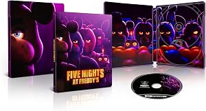 Five Nights At Freddy's Steelbook [4K Ultra HD] [2023] [Blu-ray] [Region Free]