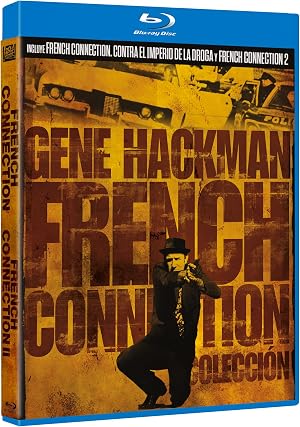 French Connection (Blu-ray) Pack 2 Peliculas: French Connection. Contra el imperio de la droga (1971) (BD + BD Extras) + French Connection 2 (1975) (BD)