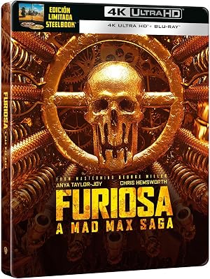 Furiosa: De la saga Mad Max (4K UHD + Blu-ray) (Ed. especial met&aacute;lica) [Blu-ray]