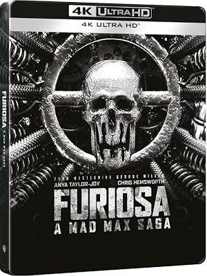 Furiosa: De la saga Mad Max (Black & Chrome) (4K UHD + Blu-ray) (Ed. especial met&aacute;lica) [Blu-ray]