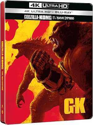 Godzilla y Kong: El nuevo imperio (4K UHD + Blu-ray) (Ed. especial met&aacute;lica) [Blu-ray]