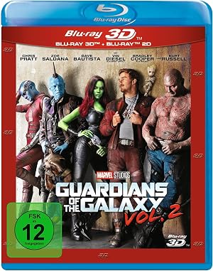 Guardians of the Galaxy 2 (+ Blu-ray 2D) [Blu-ray]
