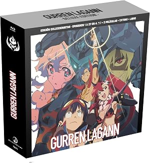 Gurren Lagann. Edici&oacute;n Coleccionistas. Serie completa 27 episodios. (Blu-ray)