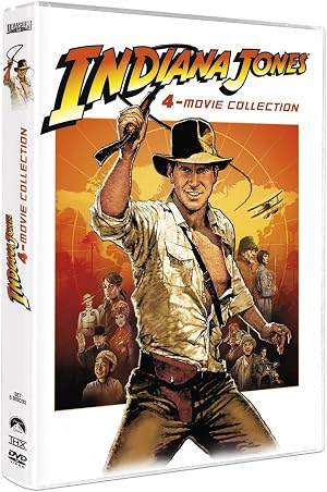 Indiana Jones 1-4 + Disco Extras (DVD) Pack: En Busca del Arca Perdida / Indiana Jones y el Templo Maldito / Indiana Jones y la Ultima Cruzada / Indiana Jones y el Reino de la Calavera de Cristal