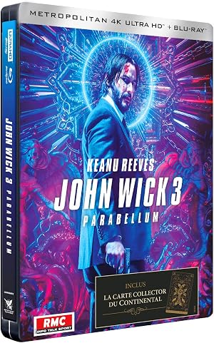 John Wick 3 : Parabellum [Francia] [4k Ultra-HD + Blu-Ray]