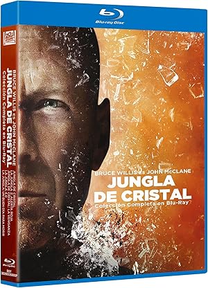Jungla de Cristal (Die Hard) (Blu-ray) Colecci&oacute;n Completa Pack 5 Peliculas: Jungla de Cristal (1997), Alerta Roja (1990), La Venganza (1995), La Jungla 4.0 (2007), Un Buen Dia Para Morir (2013)