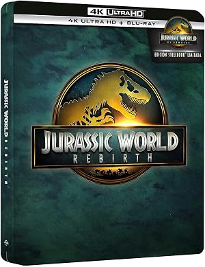 Jurassic World: El renacer (4K UHD Edici&oacute;n Met&aacute;lica Logo
