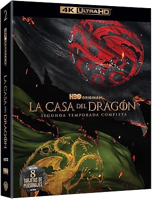 La casa del drag&oacute;n (Temporada 2) (4K UHD) (Ed. especial met&aacute;lica)