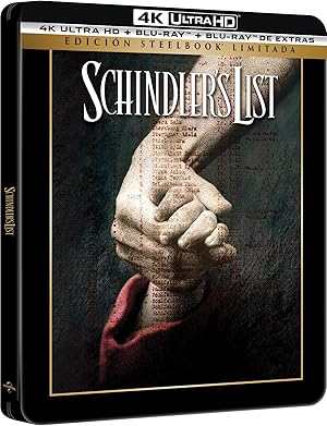 La lista de Schindler (4K UHD BONUS) Edici&oacute;n met&aacute;lica