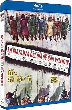 La Matanza del D&iacute;a de San Valent&iacute;n BD 1967 The St. Valentine's Day Massacre [Blu-ray]