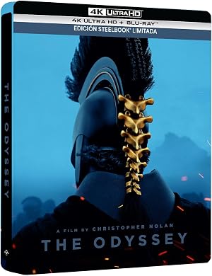La odisea (4K UHD DE EXTRAS) Edici&oacute;n Met&aacute;lica Casco
