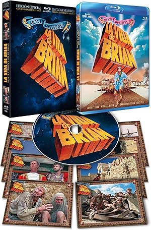 La Vida De Brian (Ed. Especial Limitada y Numerada, Master de 4K, con Funda y 8 Postales Exclusivas ) [Blu-ray] (1979) Monty Python's Life of Brian
