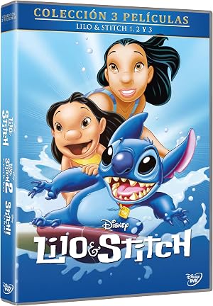 Lilo & Stitch (DVD) Pack 3 Peliculas: Lilo & Stitch / Lilo & Stitch 2 El Efecto del Defecto / La Pelicula de Stitch