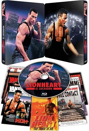 LIONHEART EL LUCHADOR BD Edici&oacute;n Met&aacute;lica Numerada y Limitada con 8 Postales [Blu-ray]