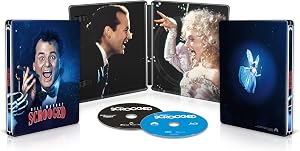 Los Fantasmas Atacan al Jefe (Steelbook) (Scrooged) (1988) (Richard Donner) (4K UHD + Blu-ray)