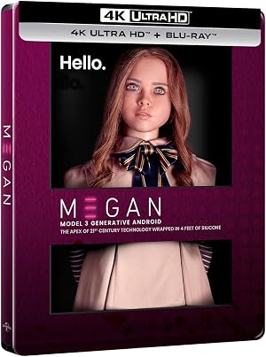 M3GAN (4K UHD + Blu-ray) (Ed. especial met&aacute;lica)