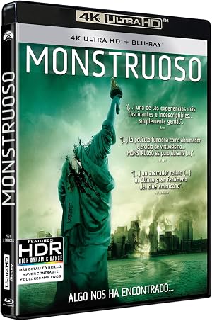 Monstruoso (Cloverfield) (2008) (Matt Reeves) (4K UHD + Blu-ray)