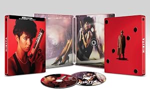 Nikita, Dura de Matar (La Femme Nikita) (Steelbook) (1990) (Luc Besson) (4K UHD + Blu-ray) [Blu-ray]