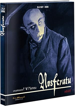 Nosferatu (Nosferatu, a Symphony of Horror) (Nosferatu, eine Symphonie des Grauens) - Ed. Libro (64 pags) (1922) (F.W. Murnau) (2 discos) (Blu-ray + DVD Extras)