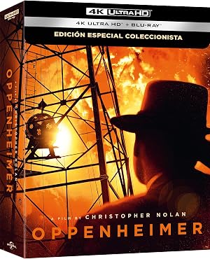 Oppenheimer (4K UHD + Blu-ray + Blu-ray Extras) (Ed. especial met&aacute;lica)