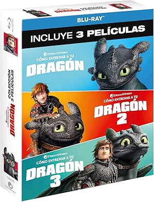 Pack 1 - 3: Cómo Entrenar A Tu Dragón [Blu-ray]