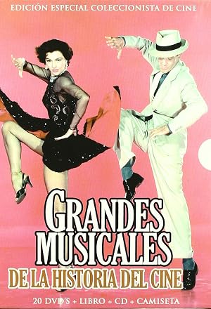 Pack: Grandes Musicales De La Historia Del Cine - Edici&oacute;n Especial Coleccionista De Cine (20 DVDs + Libro + CD + Camiseta)